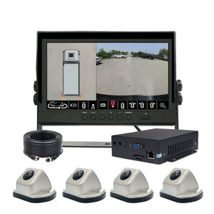 HD 4CH Máy Ảnh 3D 360 độ Surround Bird View Panorama xe với BSD Xe Tải xe buýt xe máy ảnh ai hệ thống cho xe tải RV xe buýt Camper - Product Image 1