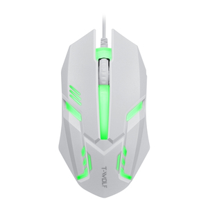 T-WOLF TF230 <strong>White</strong> 7 <strong>Color</strong> rainbow Glowing <strong>Keyboard</strong> <strong>and</strong> <strong>Mouse</strong> Combos Cheap Good Quality Wired <strong>Mouse</strong> <strong>Keyboard</strong> Set - Product Image 6