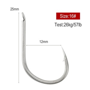 High Quality Fishing <strong>Hooks</strong> Iseama Shore Jig <strong>Hooks</strong> Multi <strong>Size</strong> High Carbon Steel <strong>Hook</strong> - Product Image 3