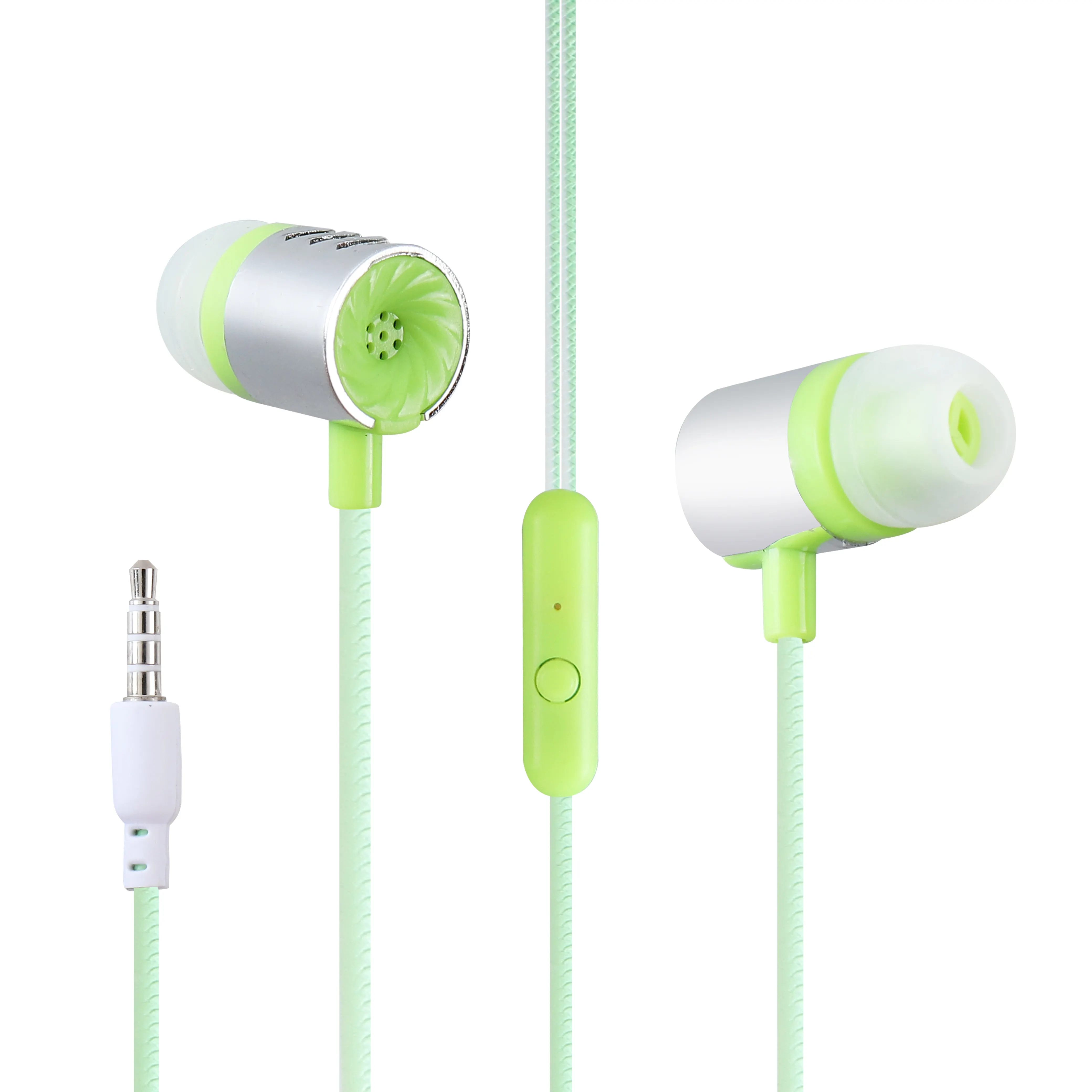 3,5mm Mode Kopfhörer Gummis pitze Stereo Kopfhörer Ohrhörer Kopfhörer Einweg Kunststoff billige kabel gebundene Ohrhörer in Bul