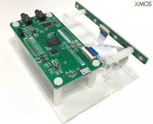 XMOS PXVF3500-KIT USB4micsマイクアレイノイズリダクション音声認識オーディオモジュール - Product Image 5