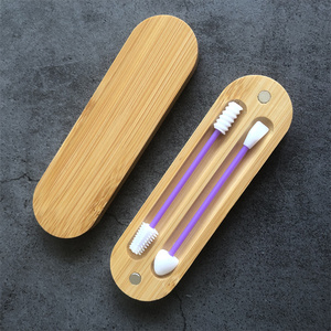 ケースメイクシリコン綿棒付きポータブルダブルヘッド再利用可能な綿棒スティック - Product Image 3