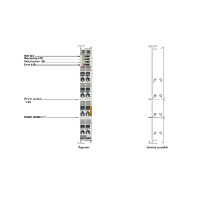 EL6070 | Terminale etercat, chiave di licenza per twincats 3.1 modulo terminale PLC modulo di controllo logico di programmazione - Product Image 1