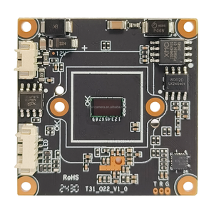 กล้องวงจรปิด AI48AI เตือนแฟลชสีแดงและน้ำเงินโมดูล PCB S38เครื่องบินรบแสงมืดกล้อง IP - Product Image 2