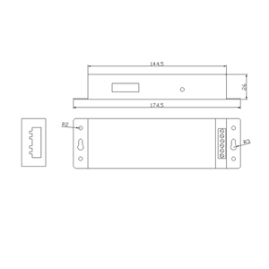 Декодер Ws2811 Ws2801 Dmx на Spi Artnet для Контроллера Spi 6-контактный выход сигнала Spi декодер Dmx - Product Image 4