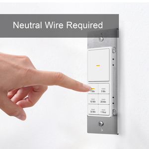 ETL FCC Wall Mounted Light Timing <strong>Schedule</strong> Switch 1 Hour Countdown Mini 110v 230v Time Switch - Product Image 2