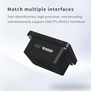 Interfaz USB TTL RS232 Mini Módulo de lector de código QR integrado Escaneo rápido 1D 2D Escáner de código de barras para máquinas expendedoras Control de acceso - Product Image 5