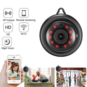 Intercom kamera HD 1mp güvenlik izleme ev kablosuz WiFi kamera kızılötesi gece görüş kartı makinesi ile interkom - Product Image 3