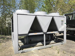 Endüstriyel hava soğutmalı ticari Chiller 30hp 10 Ton invertör kaset Hvac taze klima
