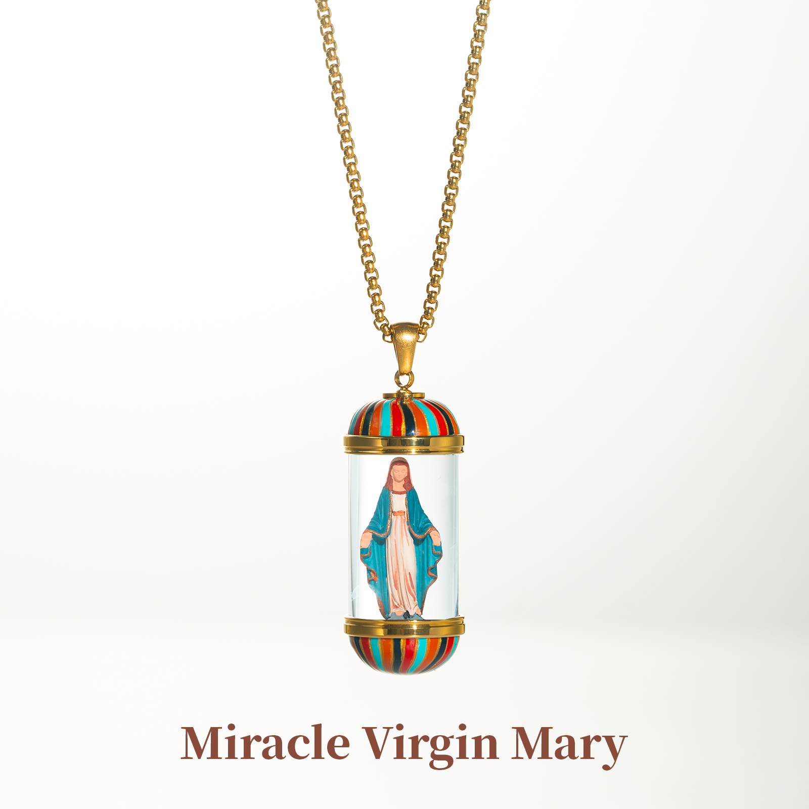 Miracle Vierge Marie - Série de saints catholiques