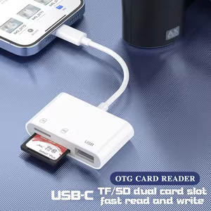 Multi funzione 3 in 1 OTG lettore di schede USB tipo C con porta di ricarica SD TF memoria interna lettore di schede adattatore per fotocamera portatile - Product Image 3