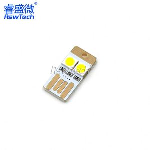 WS2812 RGB LED Doppelseitiges warm weißes LED-Modul - Product Image 4