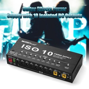 ISO-10 портативная электростанция MOSKYAudio с эффектом гитары, 10 изолированных выходов постоянного тока и один выход USB 5 В - Product Image 2