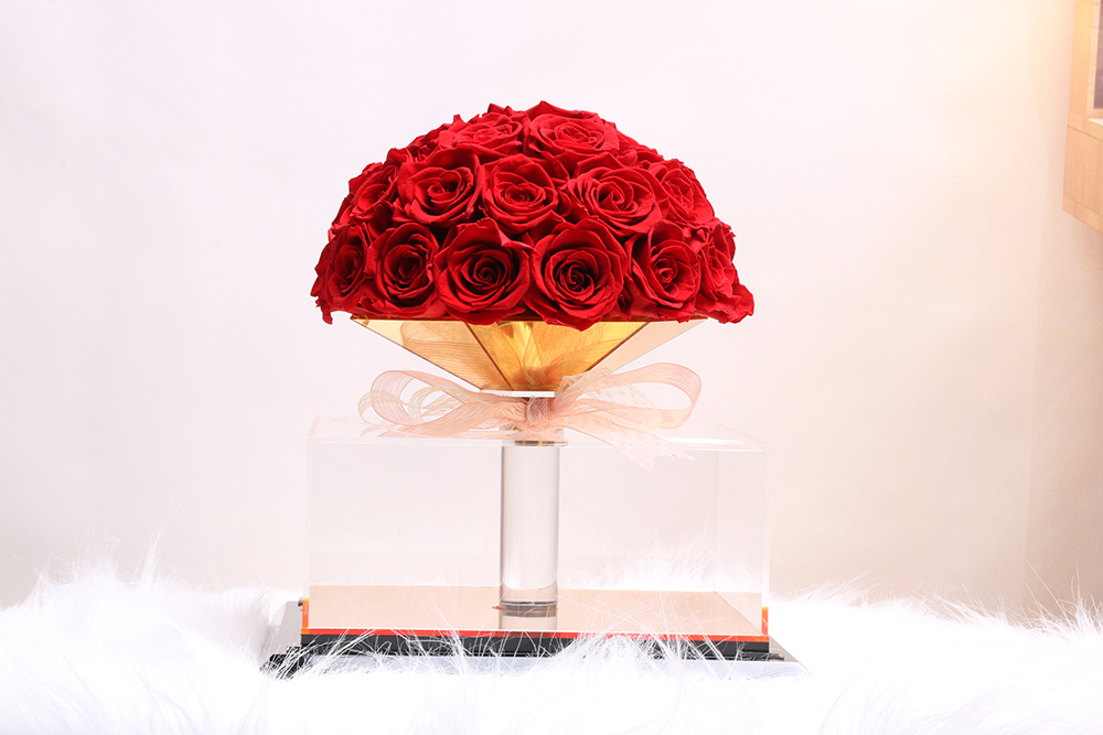 Roses de mariée Rouge