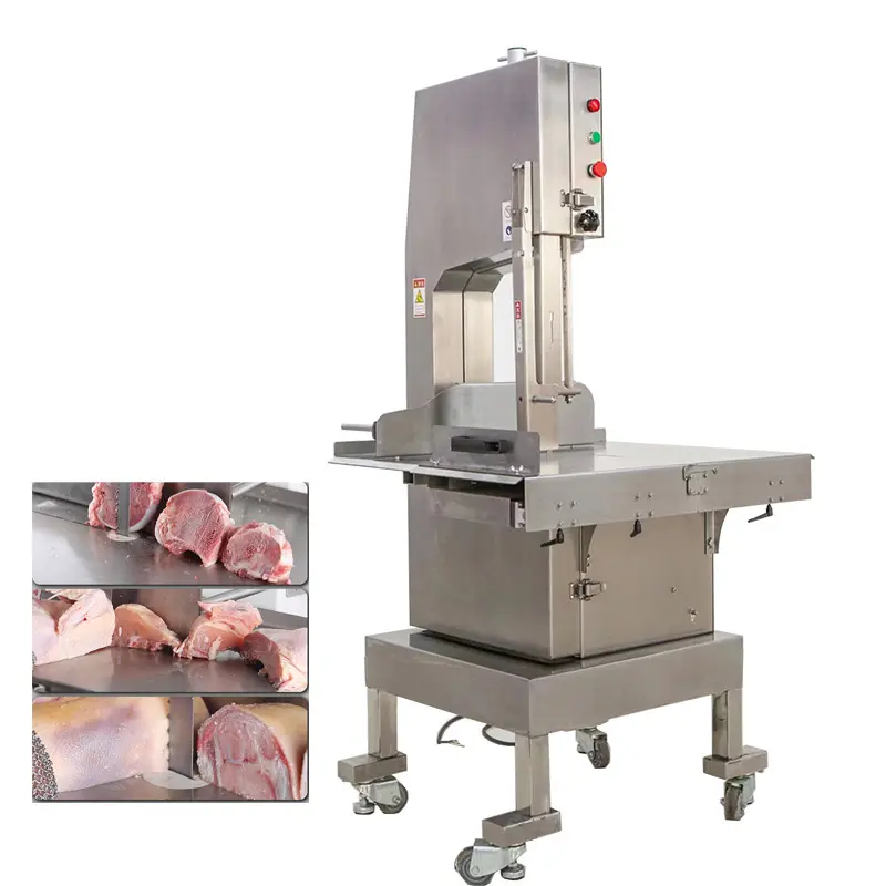 Commercial Multifunctional Frozen Meat Bone Saw Machine Beef Ribs Cutting Blade