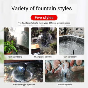 SUNSUN Fish Pond Fountain Pump <strong>Small</strong> Pool Fountain Pump Fish tank Landscape Recirculation <strong>Filter</strong> Pump Fish Pond Oxygenation Pond - Product Image 5