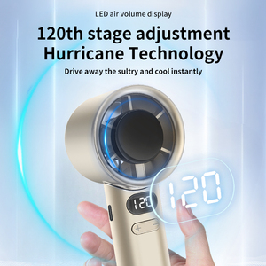 Groothandel Usb Oplaadbare Type-C Interface 8 Uur Lange Batterijlevensduur Mini Draagbare Handheld Ventilatoren - Product Image 2