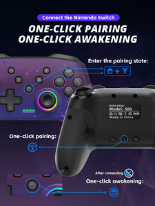 PC <strong>Wireless</strong> <strong>Game</strong> <strong>Controller</strong> Vibrating Adjustable <strong>Game</strong> <strong>Controller</strong> With Vibrating Turbo Adjustable <strong>Controller</strong> BT Links - Product Image 6