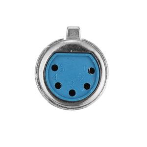 New Metal 3 Pin Male XLR Socket to 5 Pin Female DMX Audio Plug Adapter Connector Applied on Microphone Amplifier - Product Image 5