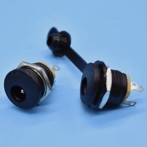 Dc-022 yüksek akım güç dönüşüm Dc022 3.5x1.35mm 3 Pins bağlantı soketi 35135 yuvarlak kafa DC022 DC Jack - Product Image 6