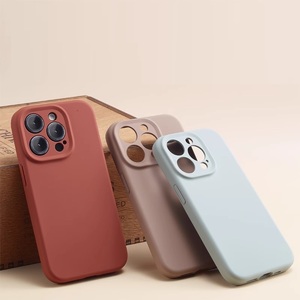 Manyetik kablosuz şarj telefonu ile lüks sıvı silikajel Iphone için kılıf 15ProMax 16 14 13 12 11 özel logolar darbeye kabuk - Product Image 2