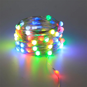 RGB <strong>Timer</strong> Christmas LED <strong>Lights</strong> Smart Personalized <strong>String</strong> <strong>Lights</strong> App <strong>Remote</strong> Control Copper Wire Led <strong>String</strong> <strong>Light</strong> - Product Image 4