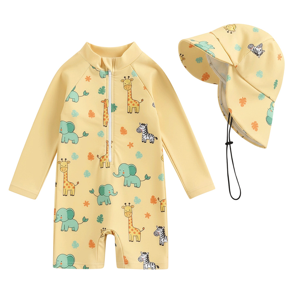 Yellow Animal Print