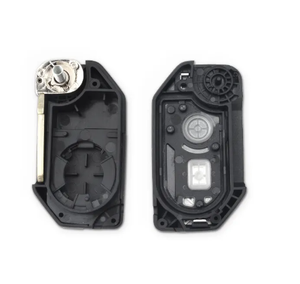 ที่ใส่กุญแจรถรีโมทอัจฉริยะแบบพับได้2ปุ่มสำหรับ B-MW ไม่มีโลโก้ - Product Image 4