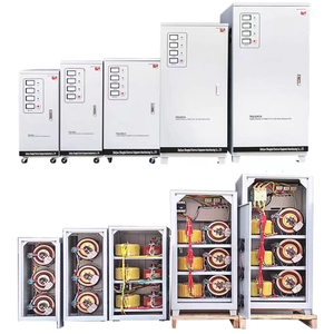Fabricante Fornecimento Direto Step Up/Step Down Regulador De Tensão 380V 20KVA 30KVA 50KVA Estabilizador De Tensão AVR