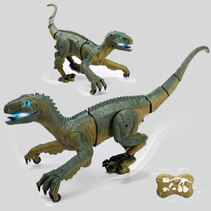 Simulated Walking Dinosaur Intelligent Auto-demo Electric RC Robot <strong>Toy</strong> with Sound/Light <strong>Roaring</strong> - Product Image 5