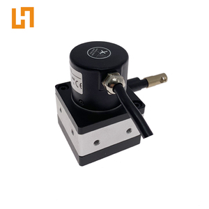 Codificador lineal de cable de dibujo para potenciómetro, 50x50mm, tamaño 0-10V 0-10K de Salida 0-1000mm