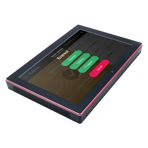 Quiosco de montaje en pared POE Android de 10,1 pulgadas, sistema de reserva y publicidad para sala de reuniones para uso en oficina, barra de luz LED tipo capacitivo - Product Image 5