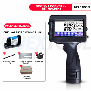 Handheld Inkjet Drucker Gun Manuelle Datumscodierungsmaschine Etikettiermaschine mit Datumscodedrucker für Teebeutel Karton Numm - Product Image 5