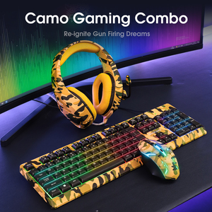Onikuma Tz3001 3 N 1 Combo Laptop Gaming Computer Mouse y Gamer Gaming Keyboard Mouse y Headset Combo Set - Product Image 2
