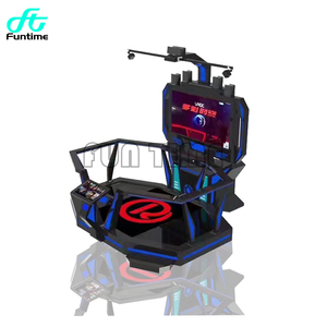工厂<span class=keywords><strong>HTC</strong></span> VIVE 9D虚拟现实系统硬币操作员游戏机街机游戏免费游戏目标虚拟现实CS射击游戏模拟器公园