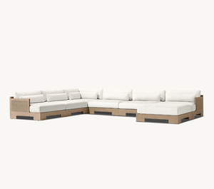 <span class=keywords><strong>Merida</strong></span> Ngoài Trời Patio Vườn Đặt Khách Sạn Tất Cả Thời Tiết Tếch Không Tay Phòng Chờ Ghế Hiện Đại Sang Trọng Ngoài Trời Ghế Sofa Đơn Giải Trí Ghế - Product Image 3