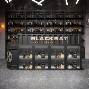 Chất Lượng Cao Cấp Gỗ Bàn Rèn Sắt Công Nghiệp Phong Cách Cho Rượu Vang Thanh Nếm Phòng Quầy <span class=keywords><strong>Bar</strong></span> - Product Image 2