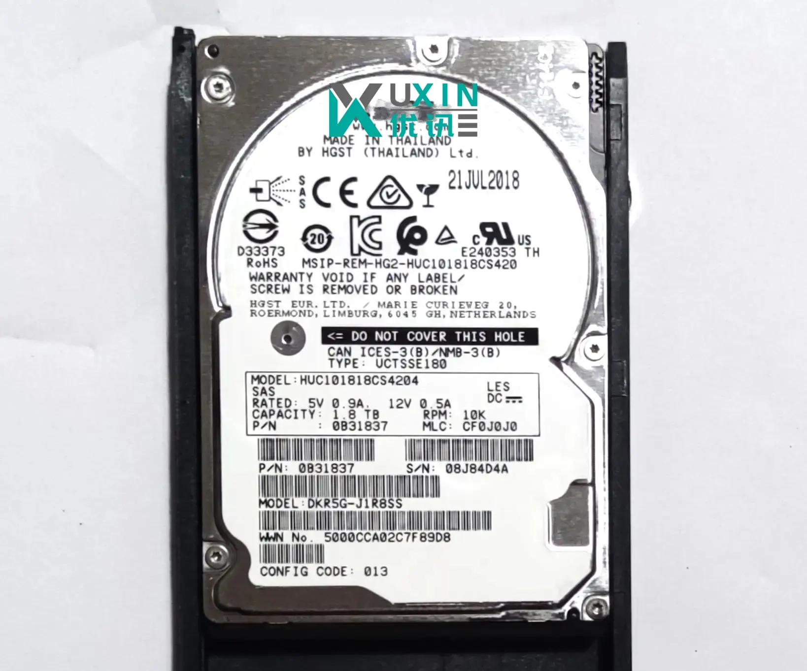 300GB 5541894-A server hard drives hdd S5C-K300SS HDS 300GB 15K 2.5inch SAS internal hard disk HDD VSP