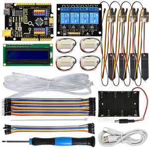 Keyestudio DIY elektronik sulama kiti Arduino DIY programlama için kapasitif toprak nem sensörü ile otomatik su çiçekler