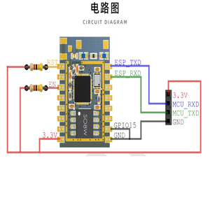 Modulo Wifi seriale ESP8266 originale ed economico ESP-07