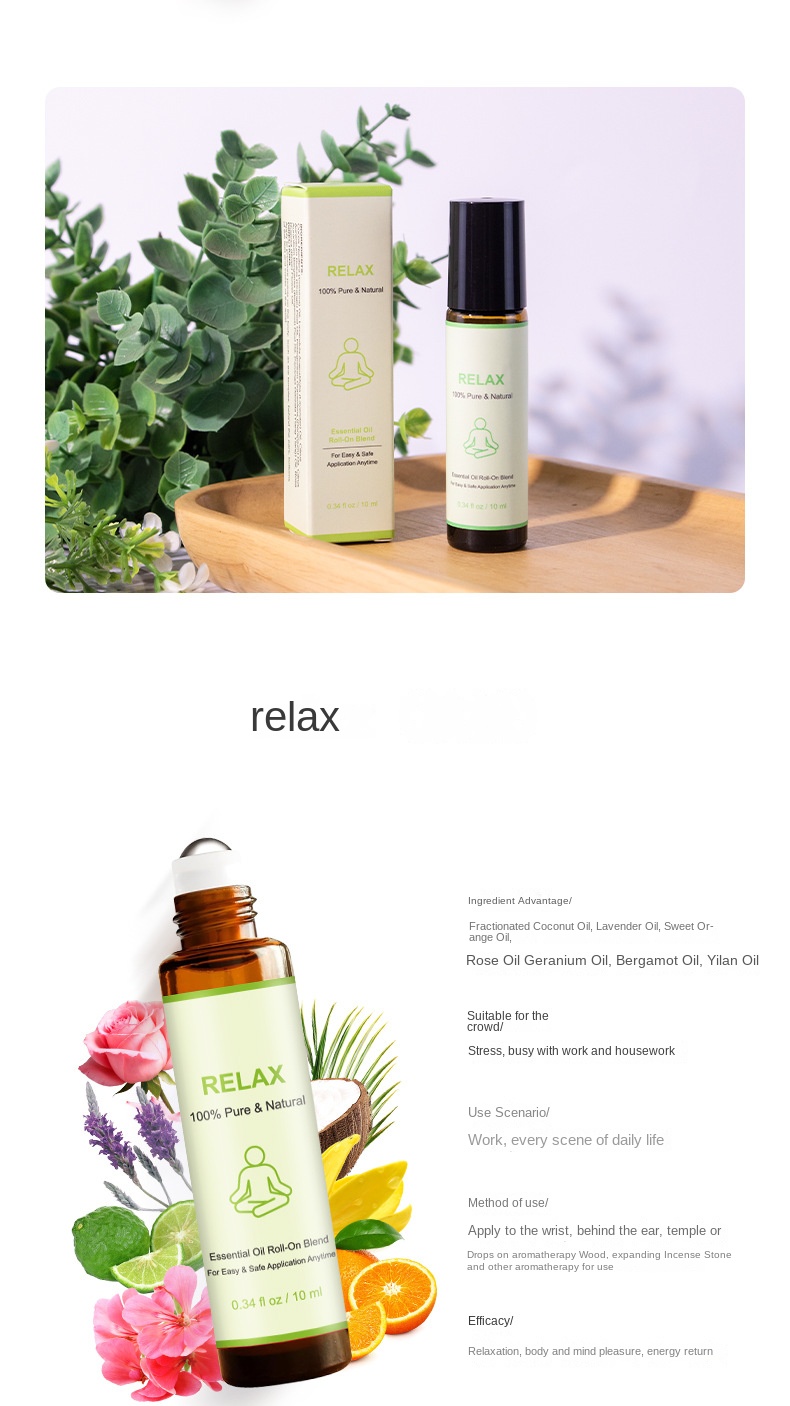 Huile essentielle relax