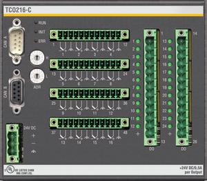 PLC TCO216-Cスレーブ温度入力/出力モジュールを提供することができます - Product Image 1