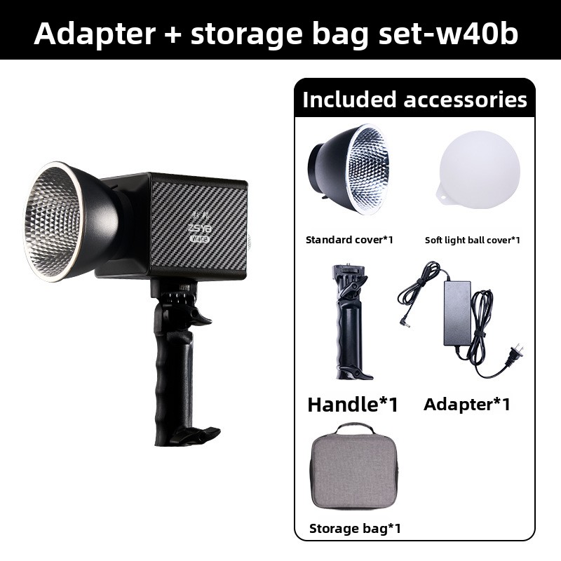 Noir W40B + Adaptateur + Sac de rangement