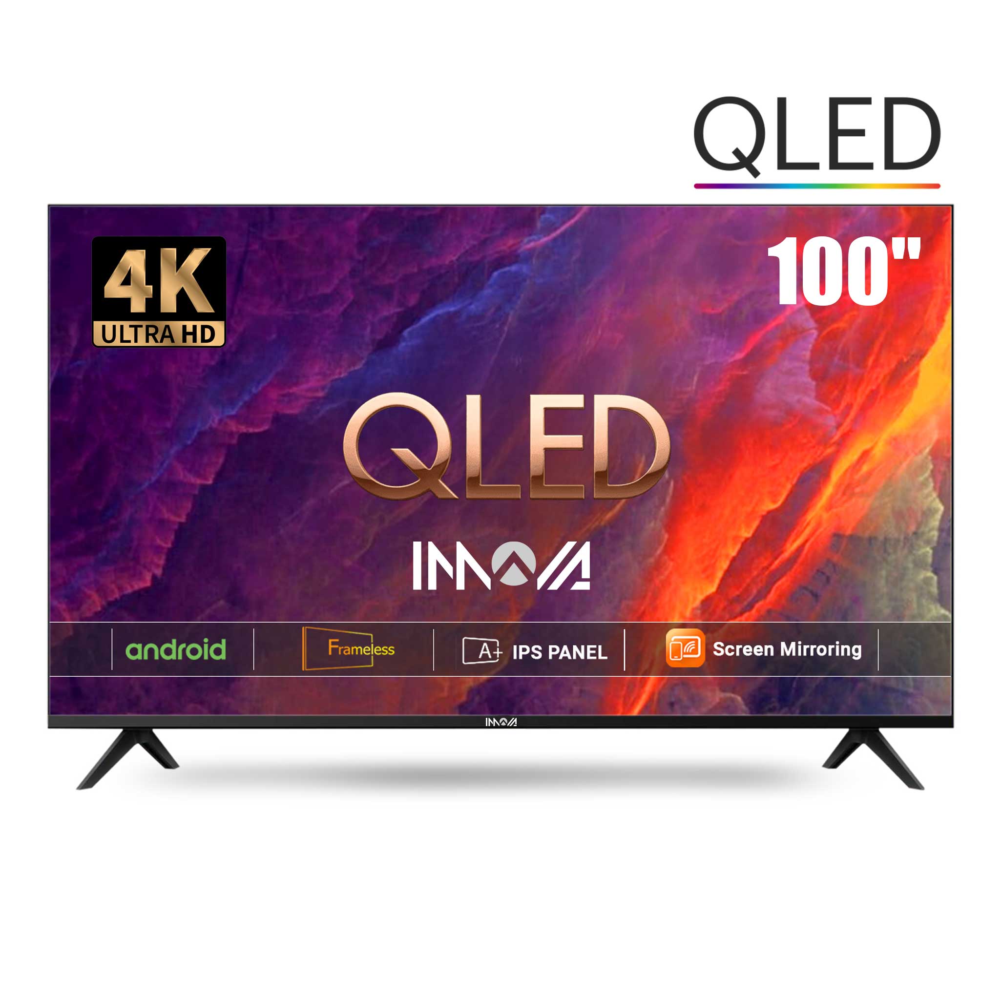 100-Inch High Brightness QLED Screen