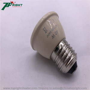 形状セラミック赤外線電球エミッタ加熱ランプ50*58mm/30W /240V