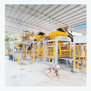 Máquina de fabricación de bloques de enclavamiento de hormigón, producción de bloques huecos con bomba PLC, componentes de núcleo de caja de cambios de motor, 2017 - Product Image 4