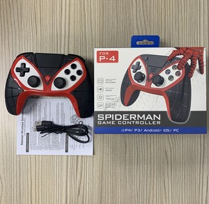 NEW PG-P4012 for Android PS4 Spiderman Joystick Wireless Gamepad With Vibration <strong>Programming</strong> <strong>Function</strong> for PS4 Game Controller
