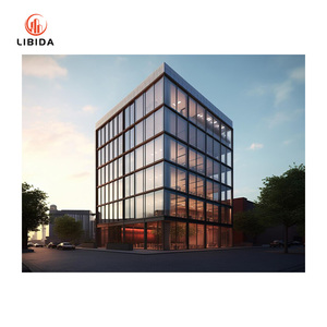 Modulares Installation fassaden system mit vormontierten Vorhang fassaden Lösung für gewerbliche Gebäude verkleidungen - Product Image 2