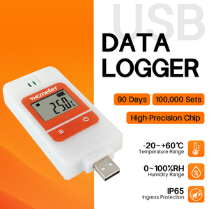 Perekam <span class=keywords><strong>Data</strong></span> Suhu & Kelembapan Digital USB LCD IP67 OEM/ODM dengan Baterai Garansi 1 Tahun untuk Rantai Dingin - Product Image 3