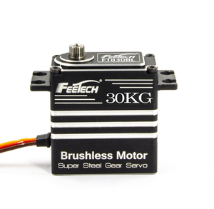 Manufacture Wholesale Feetech FT830BL 30kg PWM Brushless180 Robust <strong>Servo</strong> for <strong>Arduino</strong> Robotic 1/8 1/10 RC Car/airplane Toy Parts
